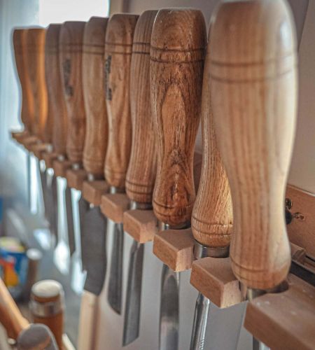 Manches en bois